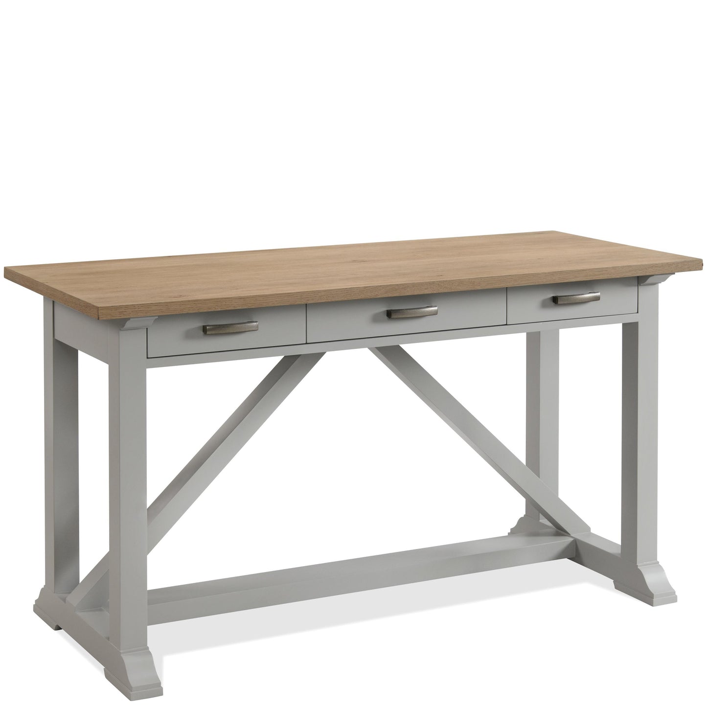 Osborne - Writing Desk - Timeless Oak / Gray Skies