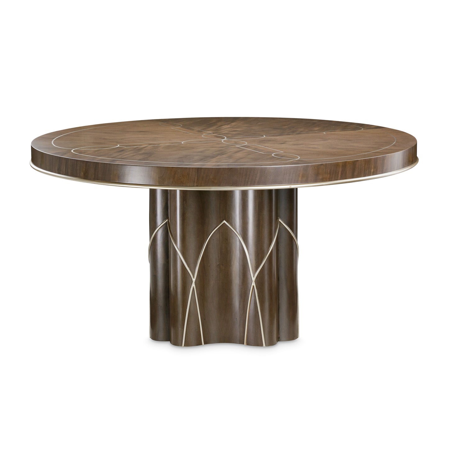 Villa Cherie - Round Dining Table - Hazelnut
