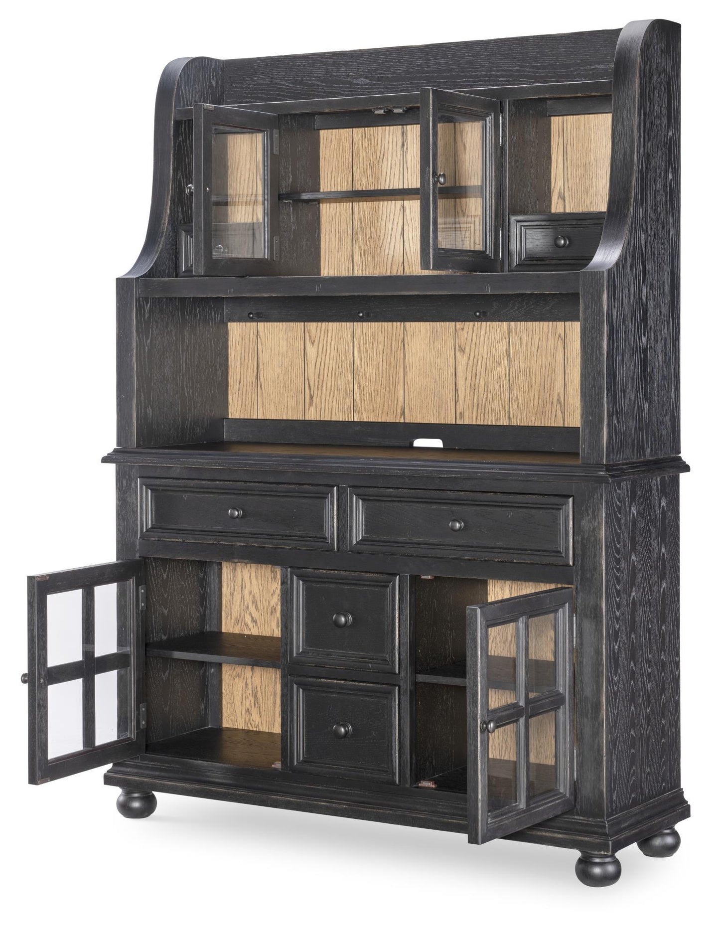 Vintage Market - Complete Hutch And Server