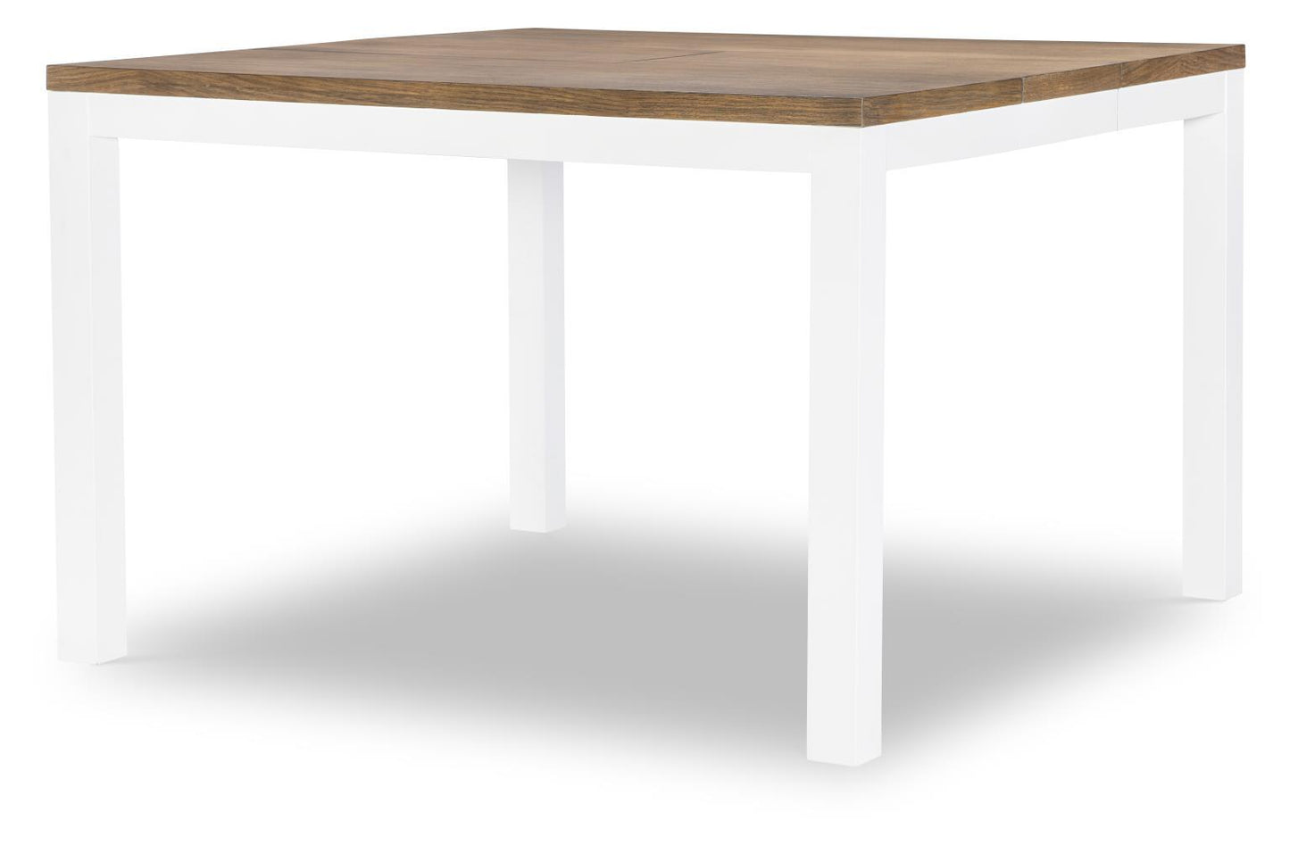 Hidden Canyon - Counter Table With Butterfly Leaf - Dark Oak / Natural White