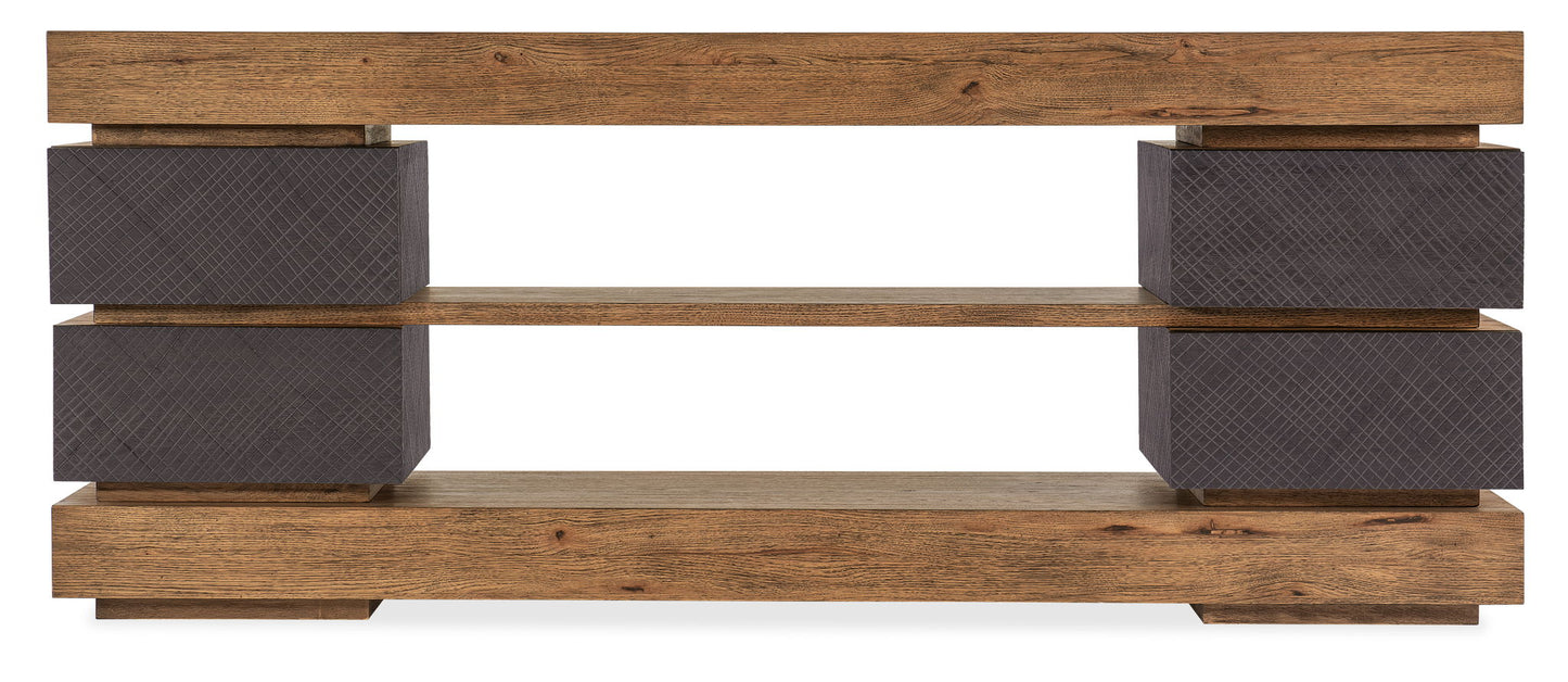 Big Sky - Entertainment Console - Light Brown / Dark Gray