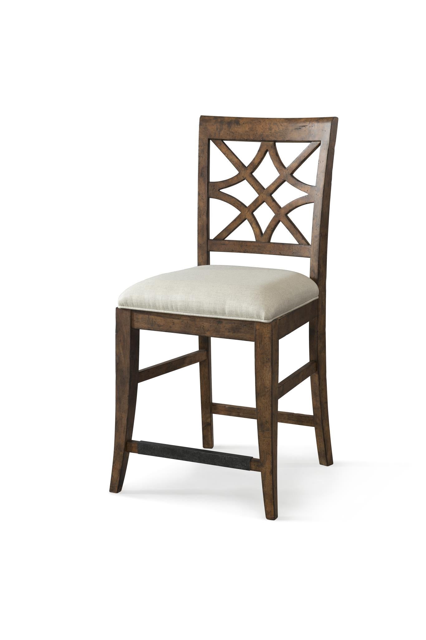 Trisha Yearwood Home - Counter Height Chair - Coffee