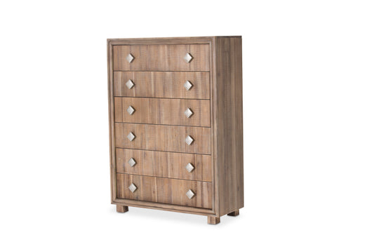 Hudson Ferry - 6-Drawer Chest - Driftwood