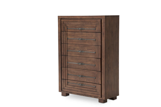 Carrollton - 6-Drawer Chest - Rustic Ranch