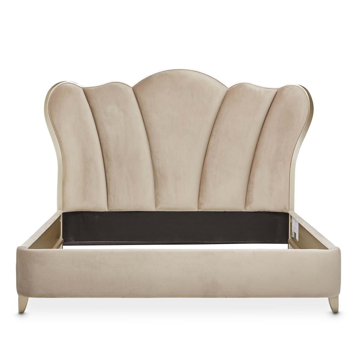 Villa Cherie - Channel Tufted Bed