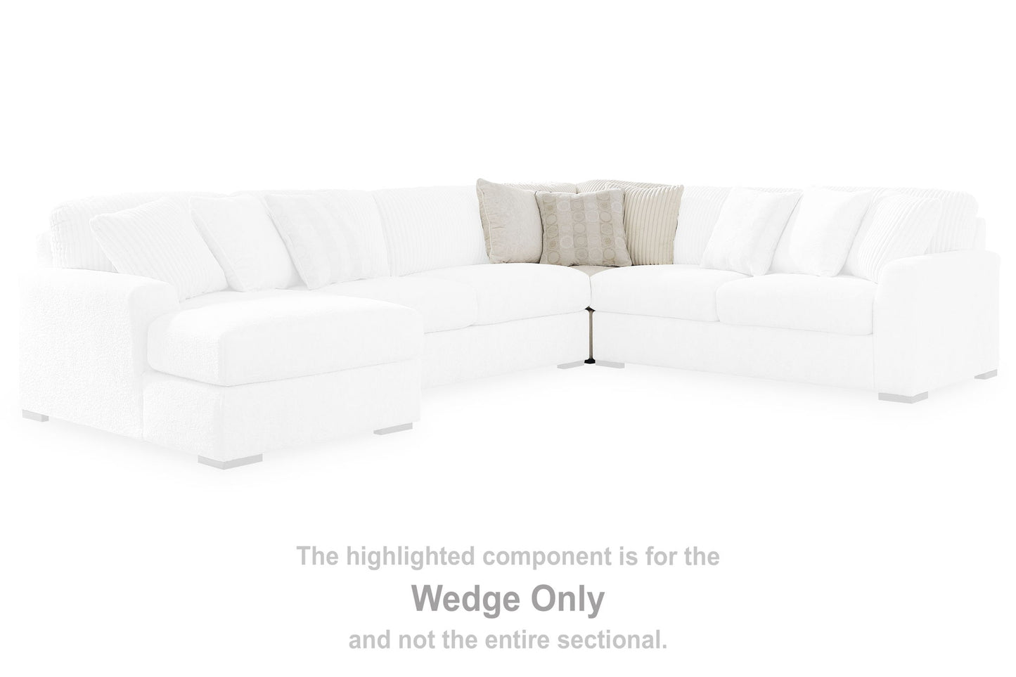 Chessington - Wedge - Ivory