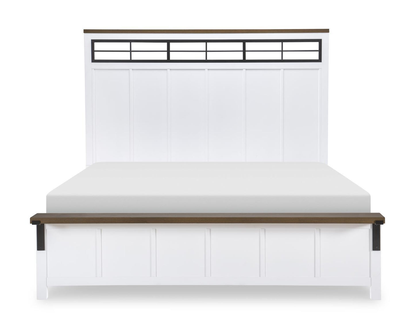 Beckett - Complete Two Tone Panel Bed