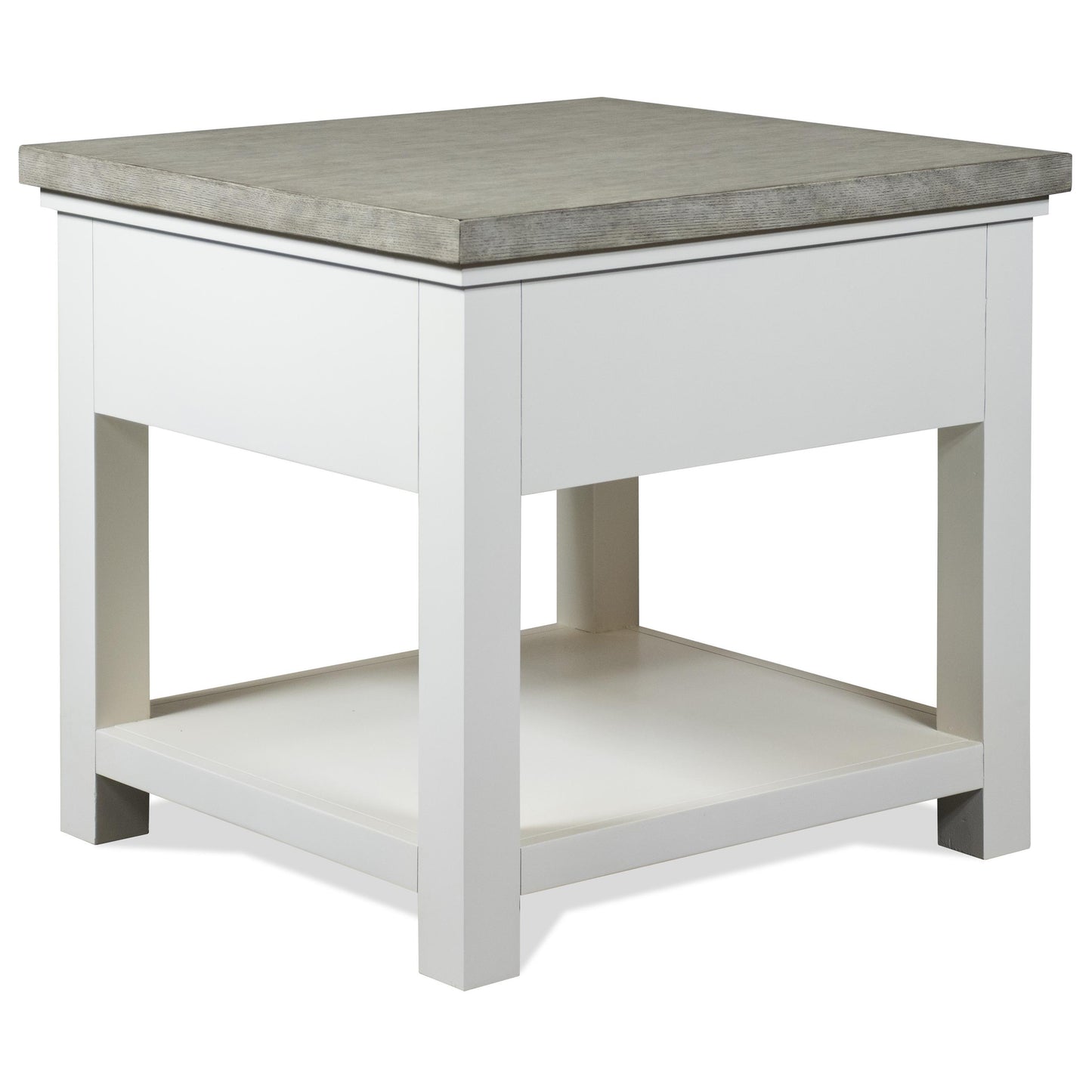 Cora - End Table - Cloud / Fog