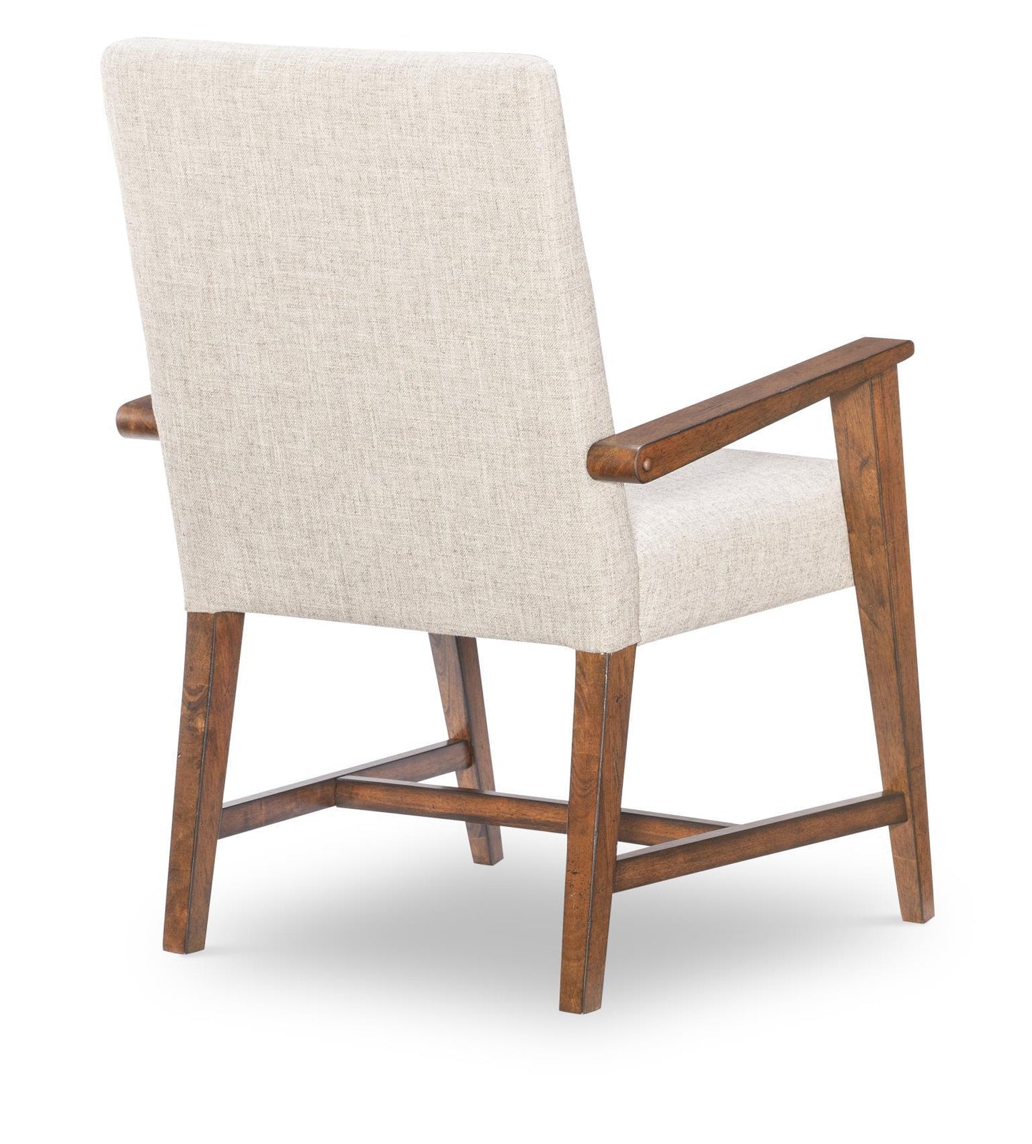Fenmore - Upholstered Arm Chair - Mocha And Distressed Cherry