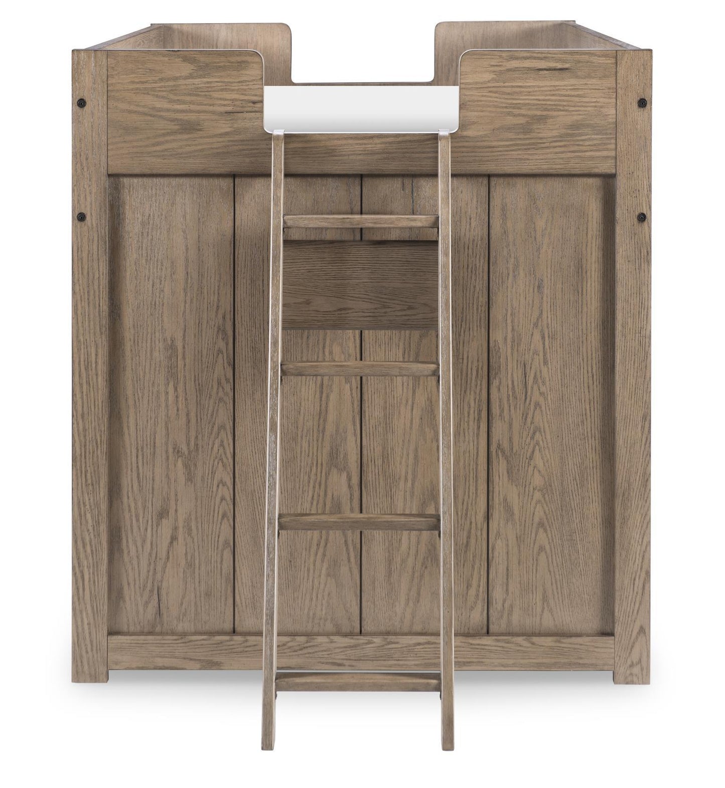 Wyatt - Complete Captains Bed With Trundle Twin - Weathered Stone