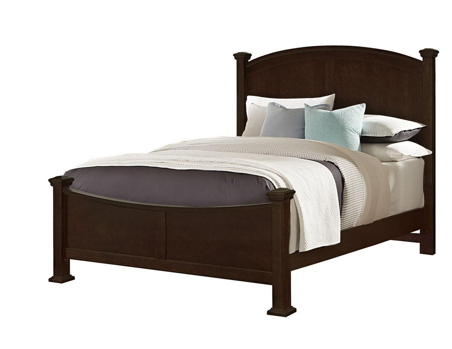 Vaughan-Bassett Bonanza King Poster Bed Bed in Merlot