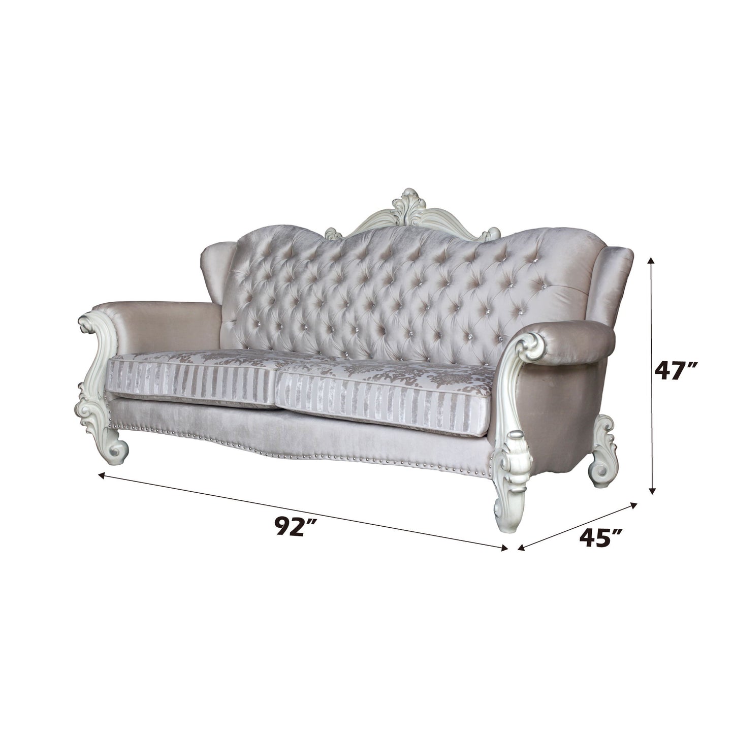 Versailles - Sofa With 5 Pillows