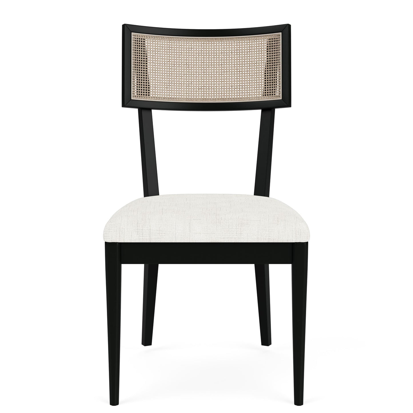 Laguna - Cane Upholstered Side Chair (Set of 2) - Beige