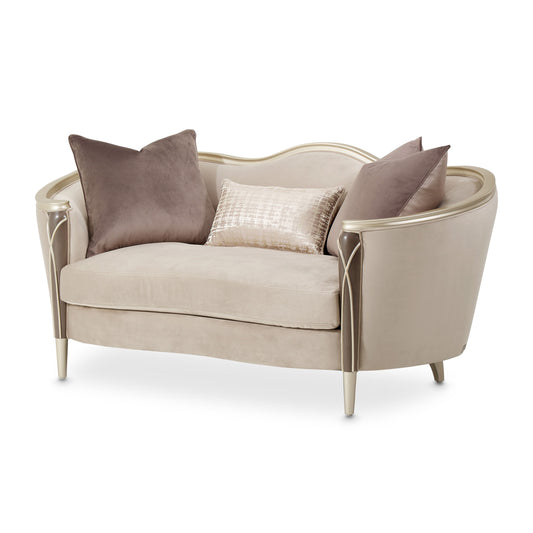 Villa Cherie - Loveseat - Porcini/Hazelnut