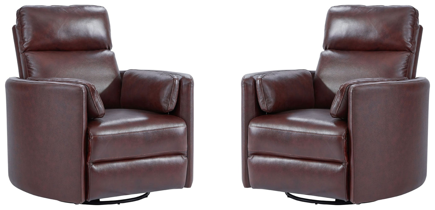 Radius - Cordless Power Swivel Glider Recliner (Set of 2)