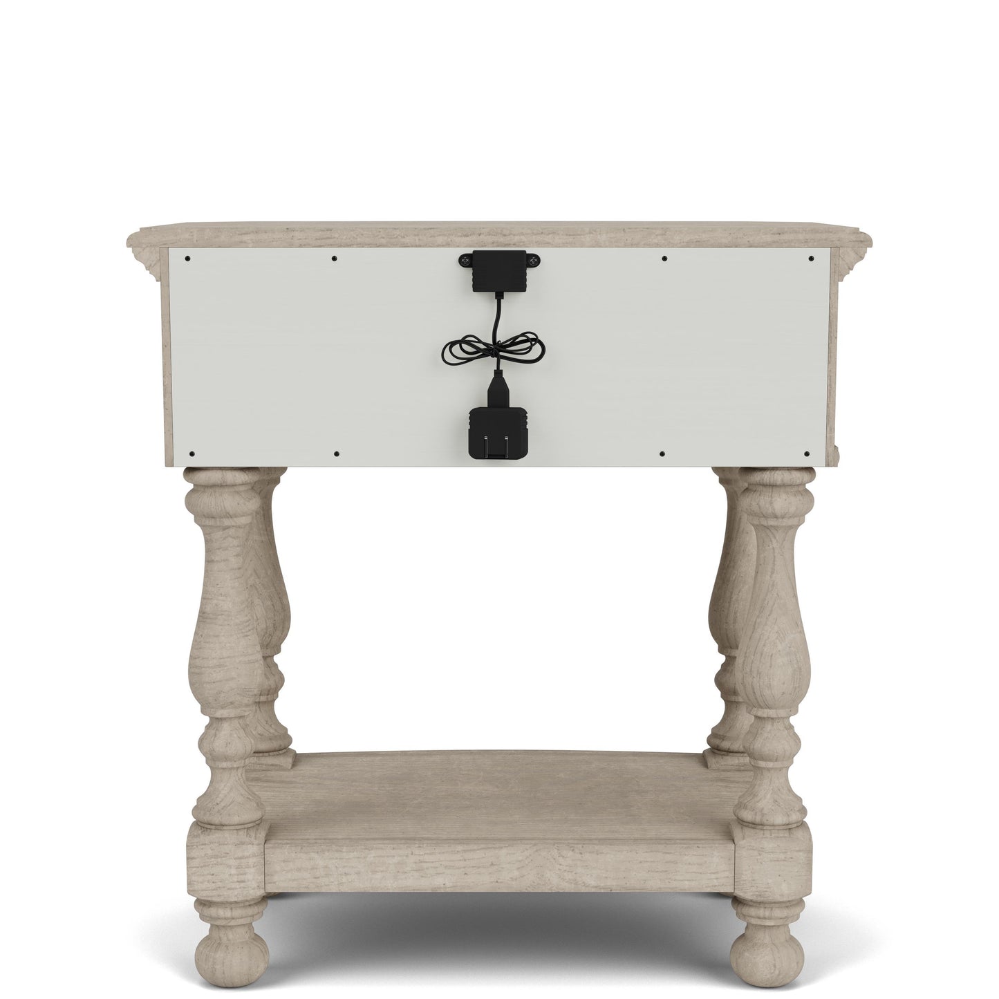 Kensington - One Drawer Nightstand - Beige