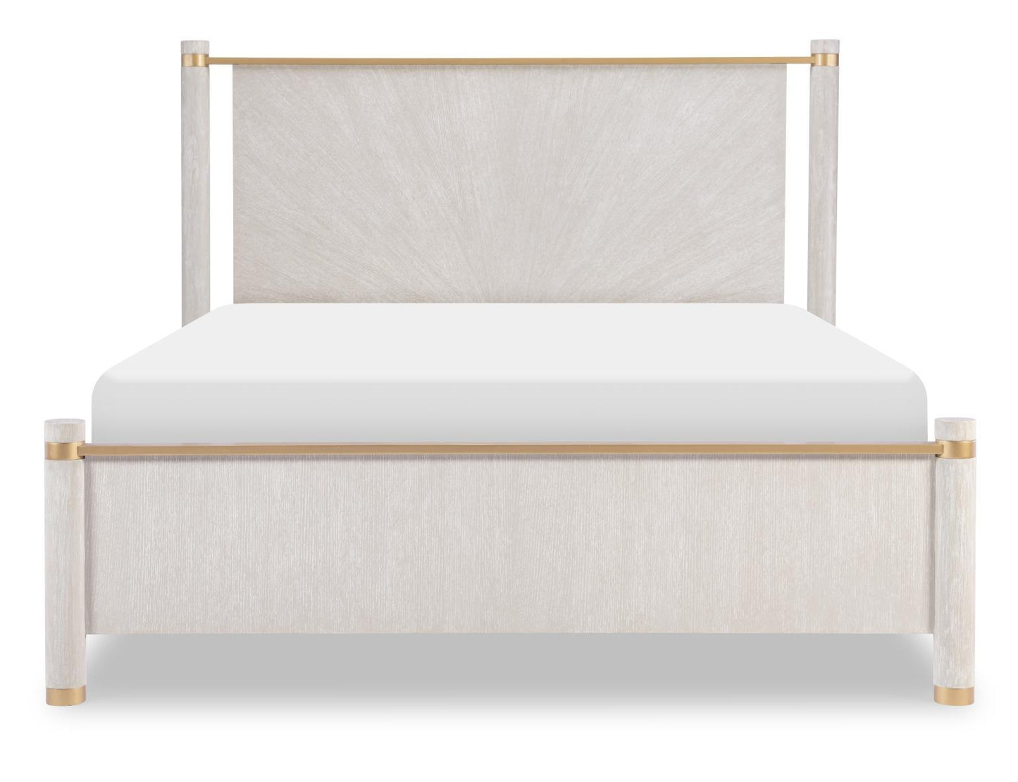 Miramar - Complete Panel Bed Wood Posts