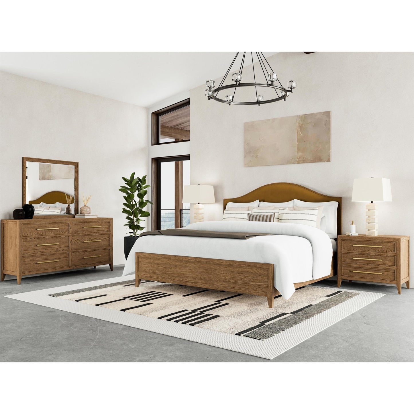 Halbrooke - 3 Drawer Nightstand - Light Brown