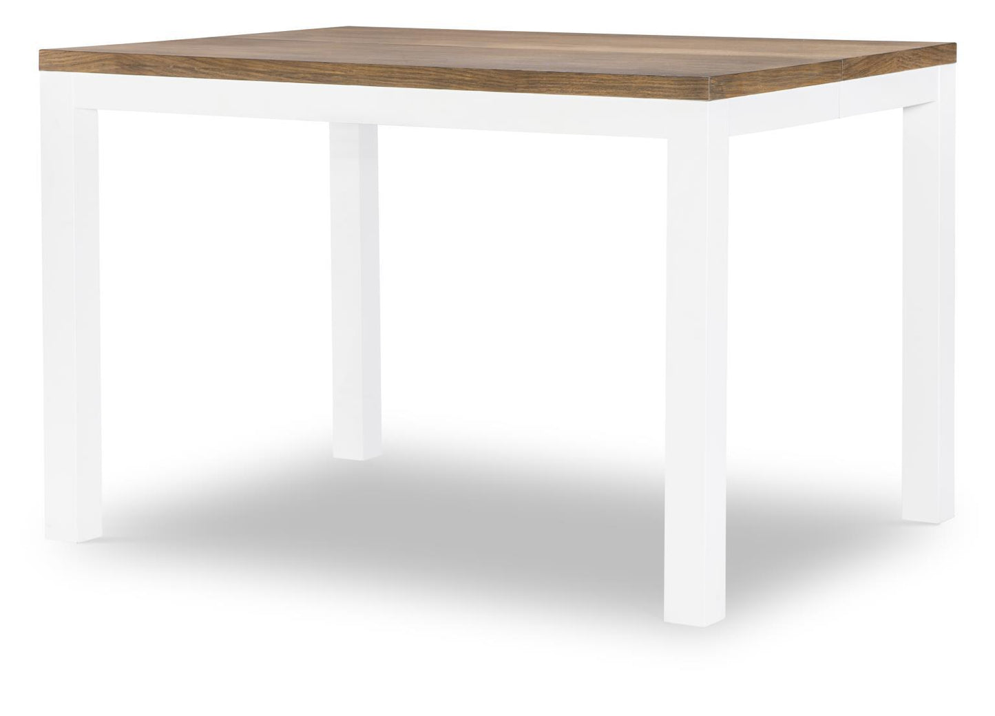 Hidden Canyon - Counter Table With Butterfly Leaf - Dark Oak / Natural White
