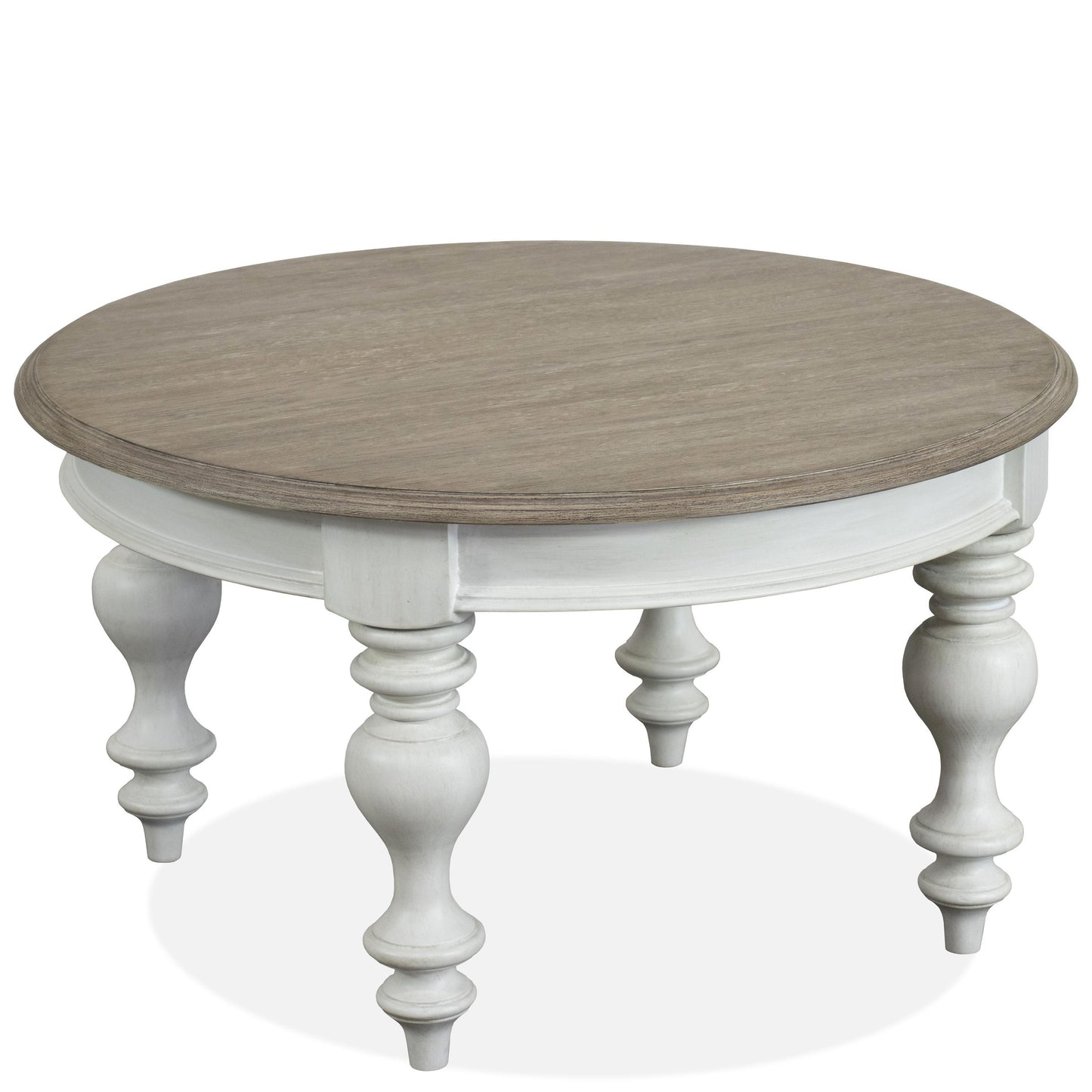 Jameson - Round Coffee Table - White
