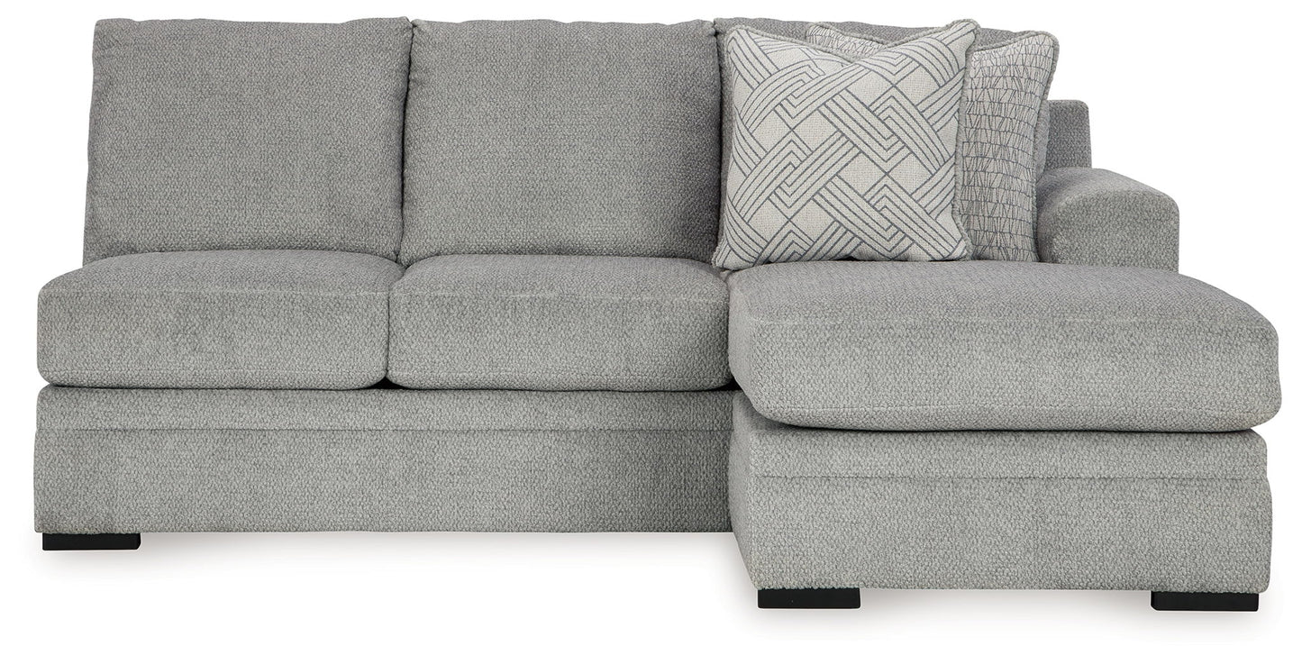 Casselbury - Raf Sofa Chaise - Cement