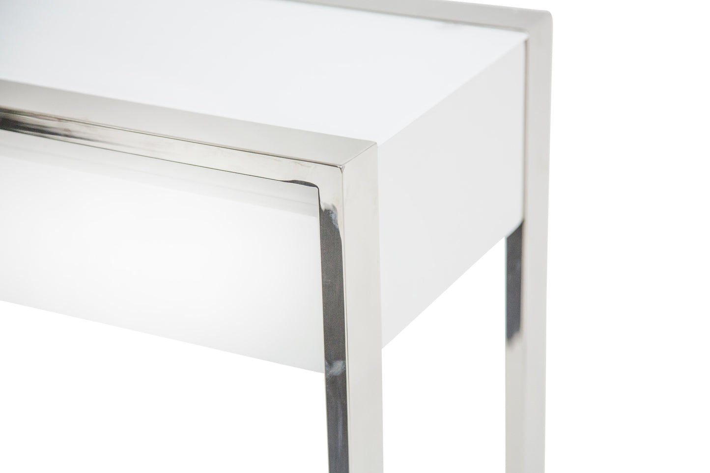 State St. - Console Table - Glossy White