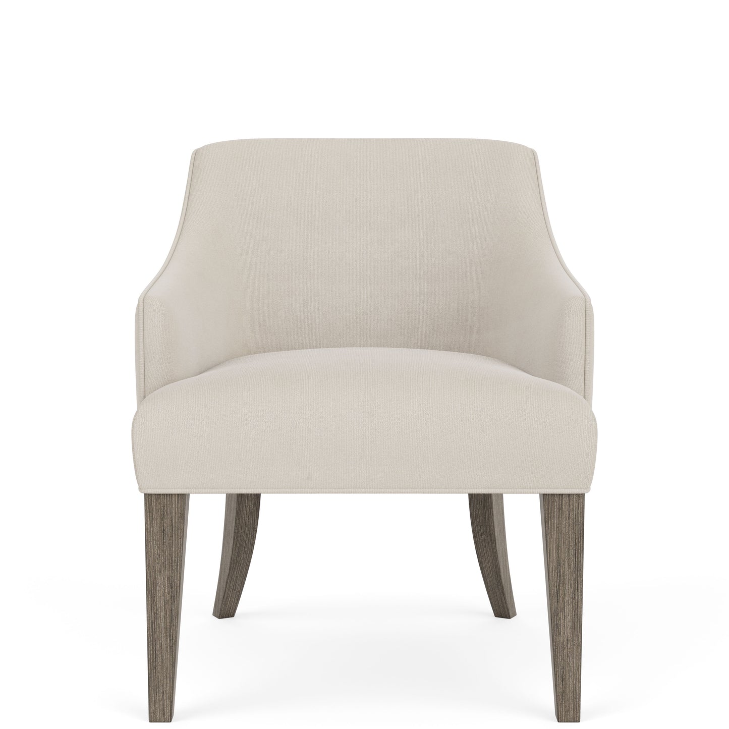 Sariel - Upholstered Host Chair (Set of 2) 2" - Gray