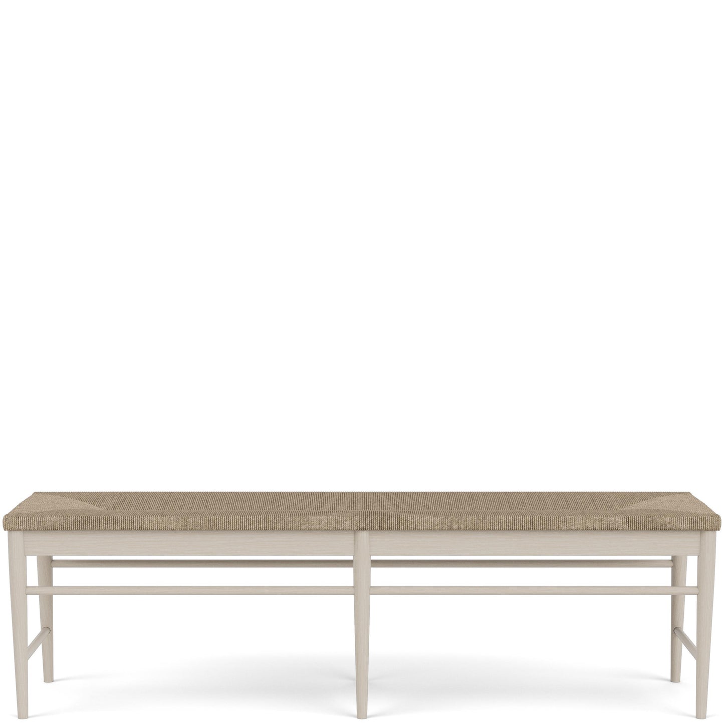 Laguna - Rush Seat Dining Bench - Beige