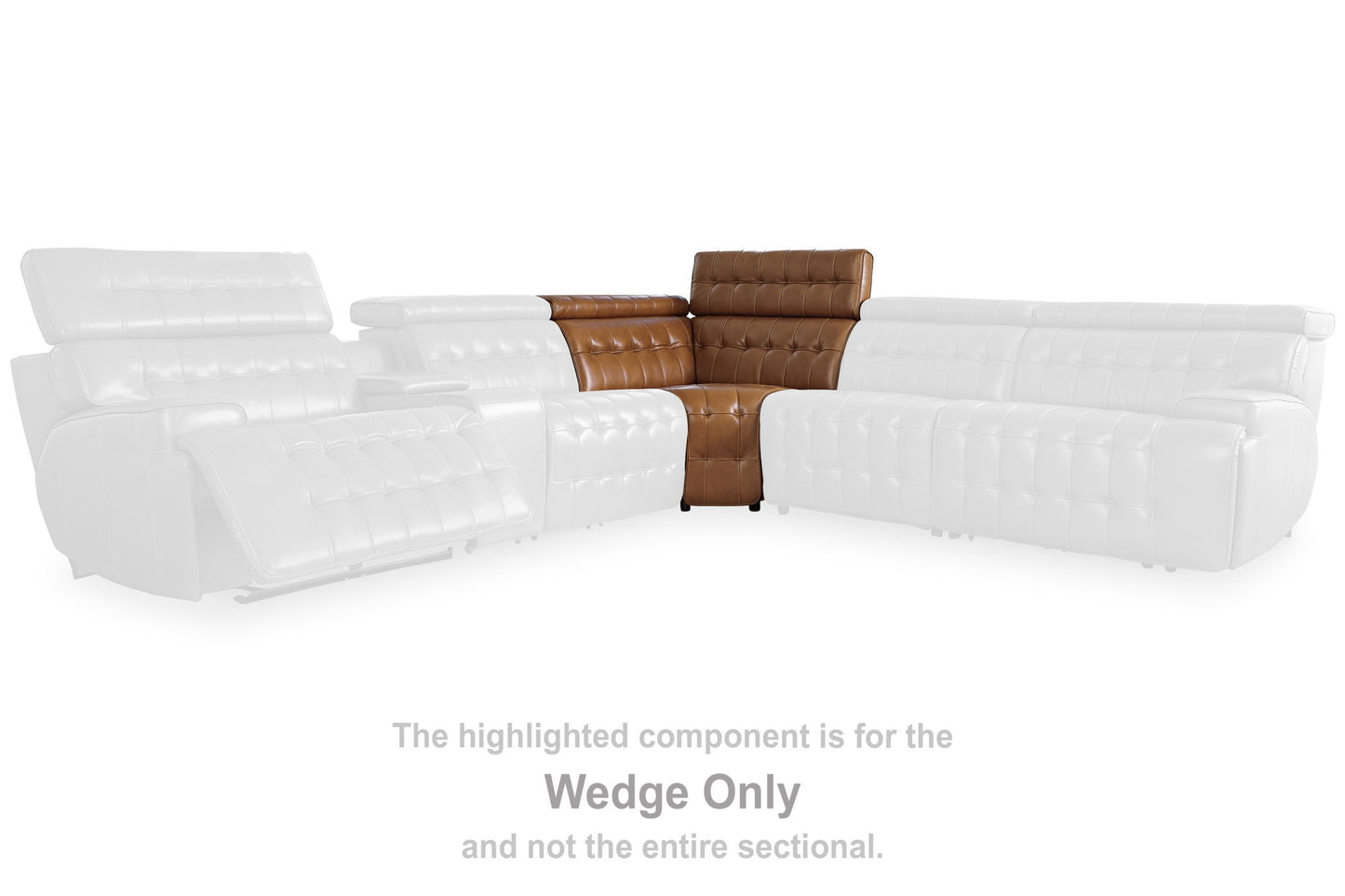 Temmpton - Wedge With Manual Headrest - Chocolate