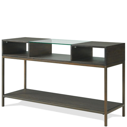 Hyde - Rectangle Console Table - Dark Brown
