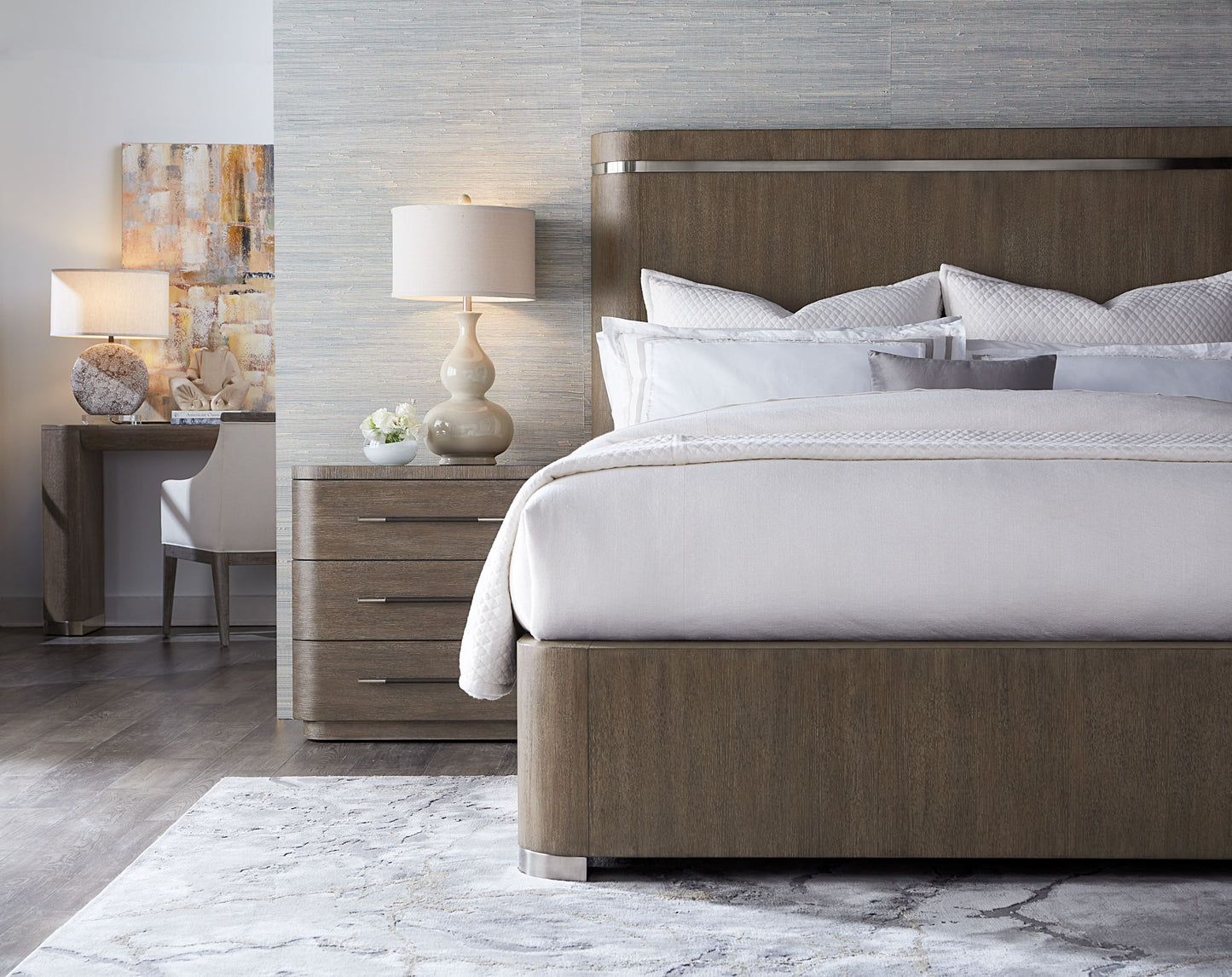Modern Mood - Three Drawer Nightstand