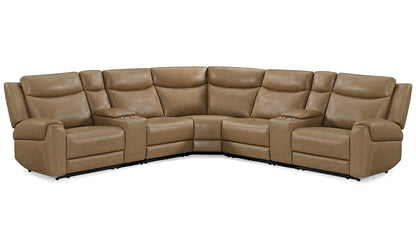 Momentum - Modular Power Reclining Sectional With Power Adjustable Headrests