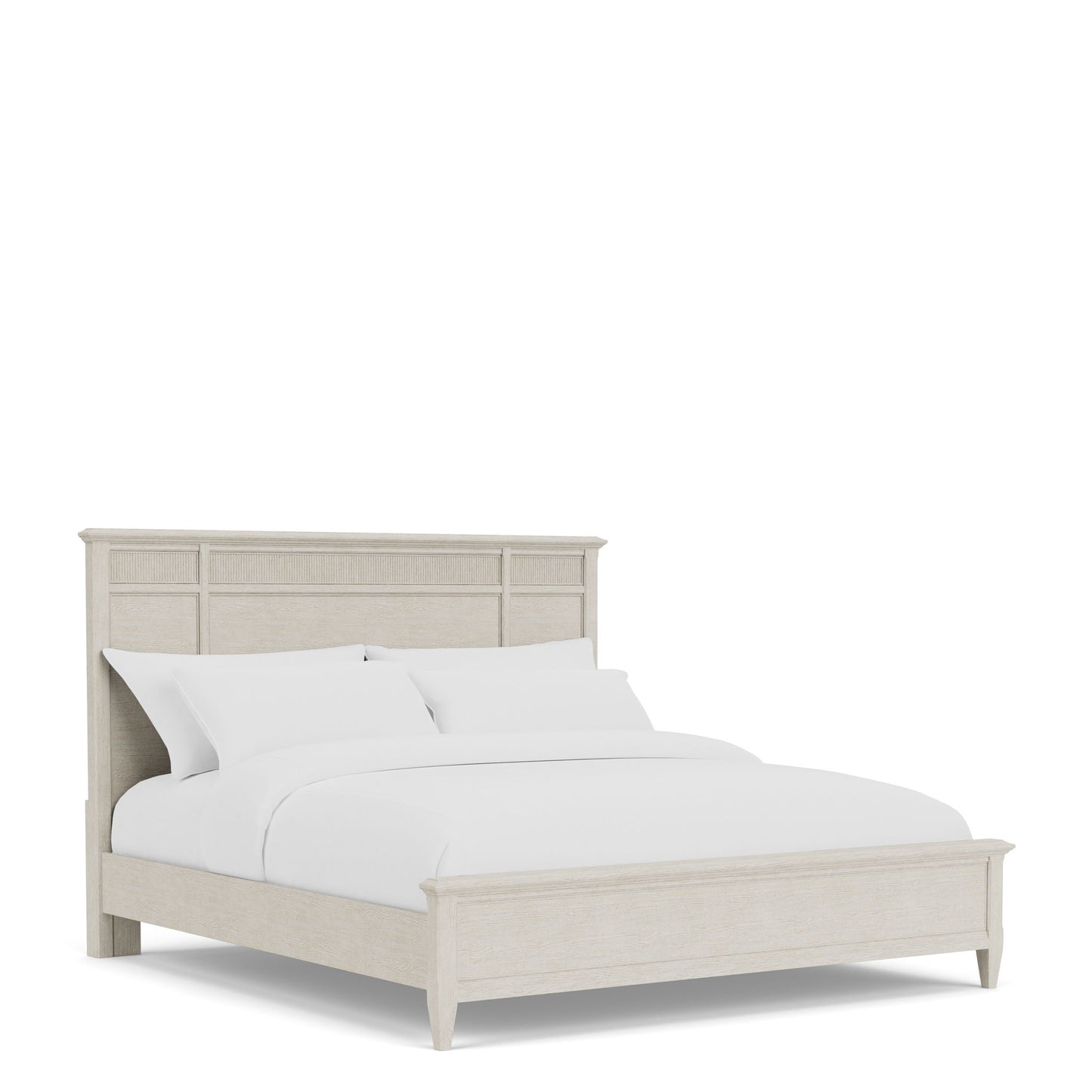 Carmella - Queen Panel Bed - Pebble Oak