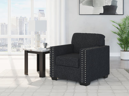 Jasmine Peaks - Chair - Coal