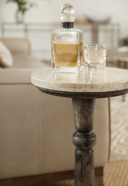 La Grange - Rabbs Prairie Martini Table - Dark Gray