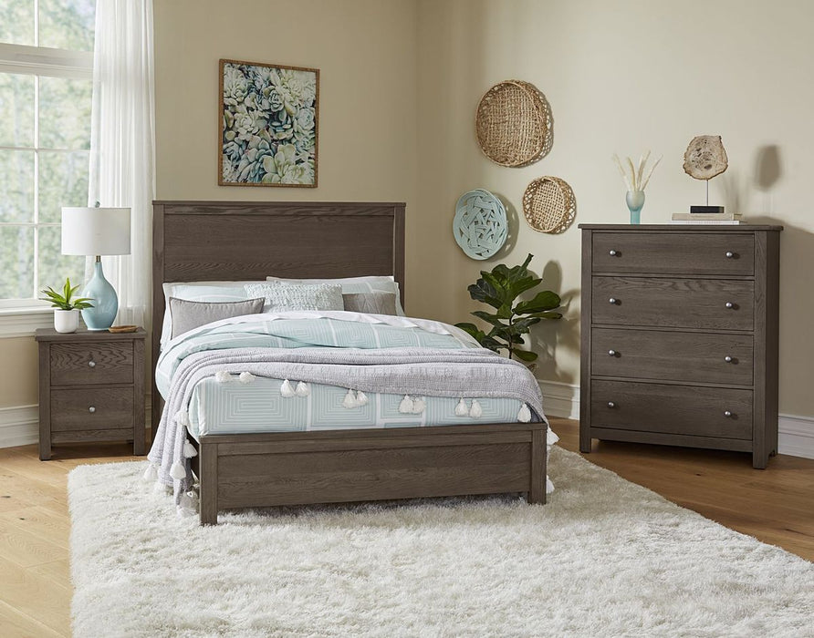 Vaughan Bassett Fundamentals 4 Drawer Chest in Grey