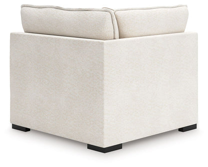 Donelson Creek - LAF/RAF Corner Chair - Vanilla
