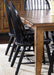 Liberty Furniture Treasures Bow Back Side Chair in Black (Set of 2) image