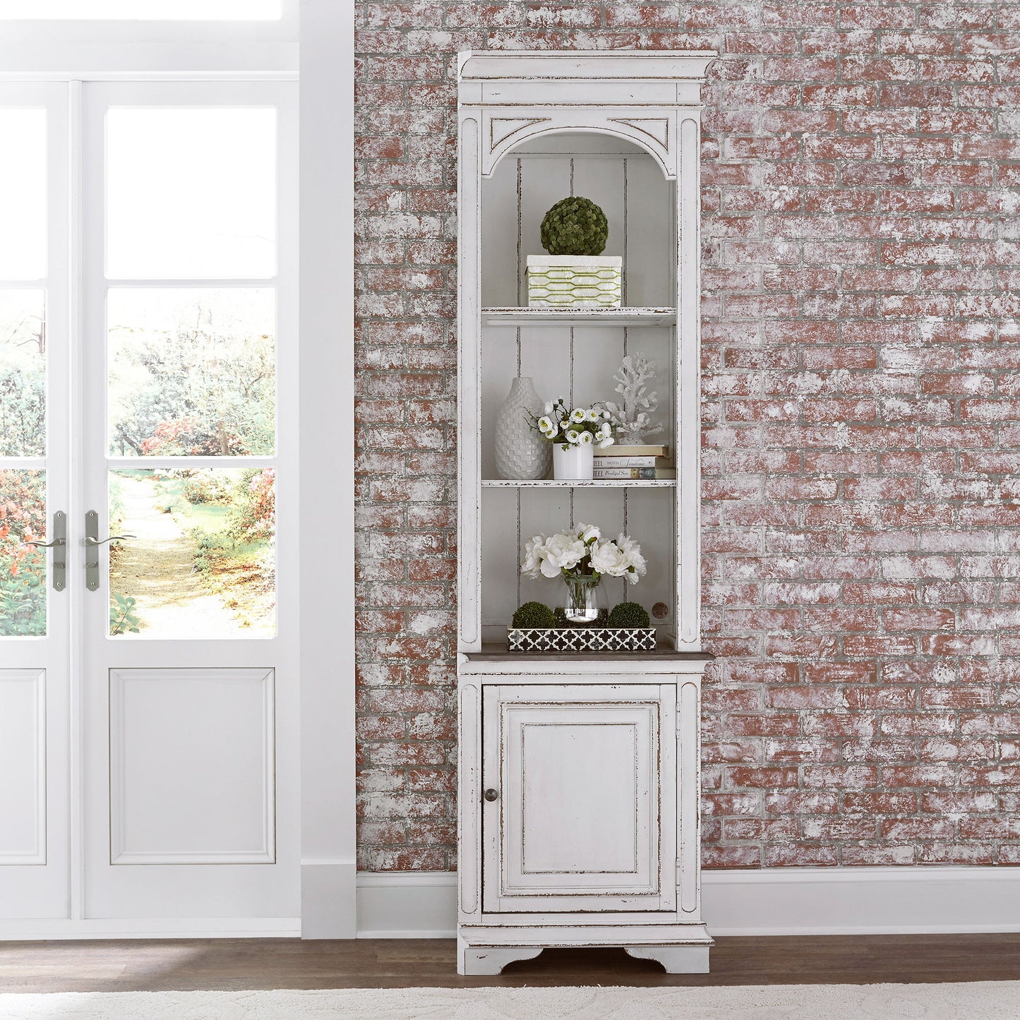 Magnolia Manor - Right Pier - Antique White