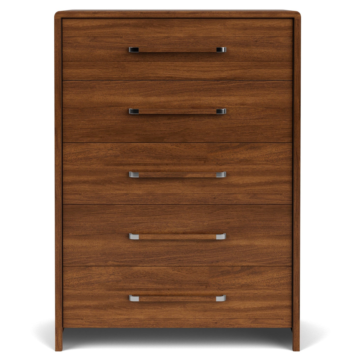 Elsie - 5 Drawer Chest - Dark Brown