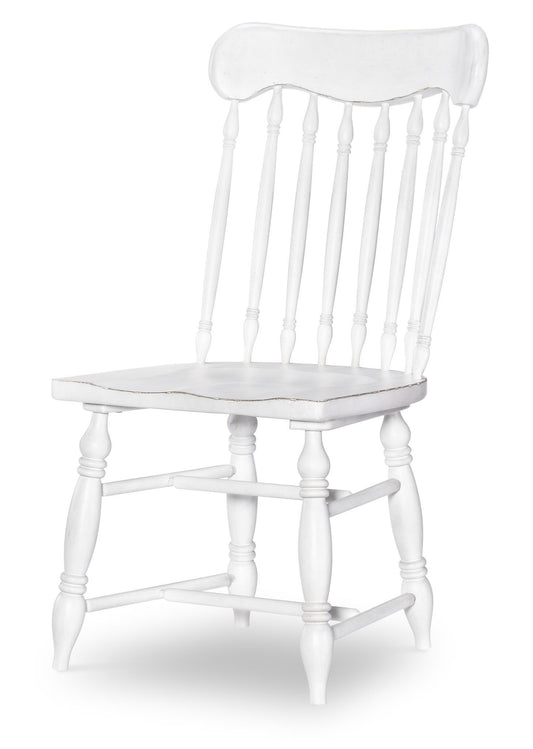 Vintage Market - Turned Spindle Side Chair - Picket Fence