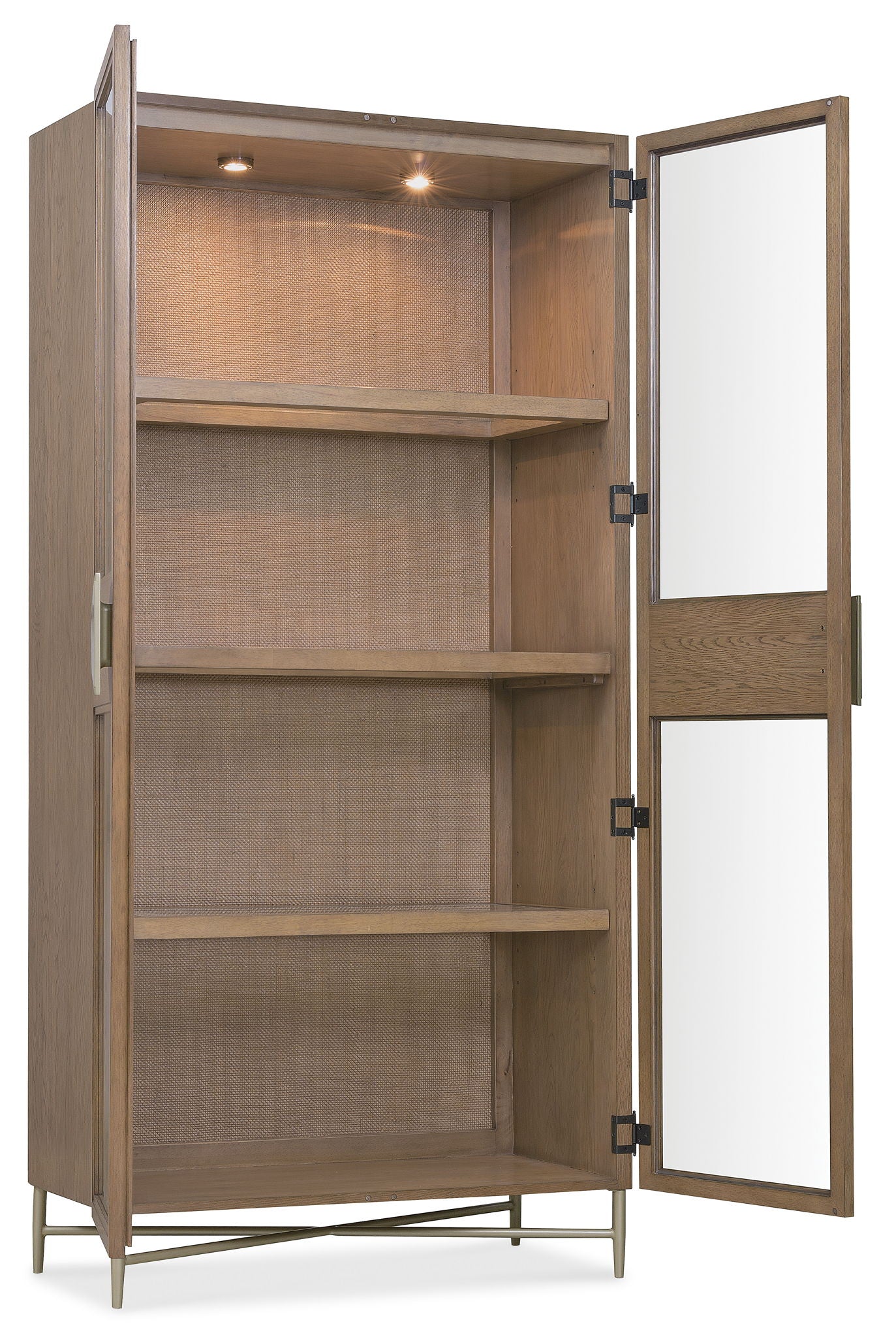 Sonnet - Display Cabinet - Dark Gray