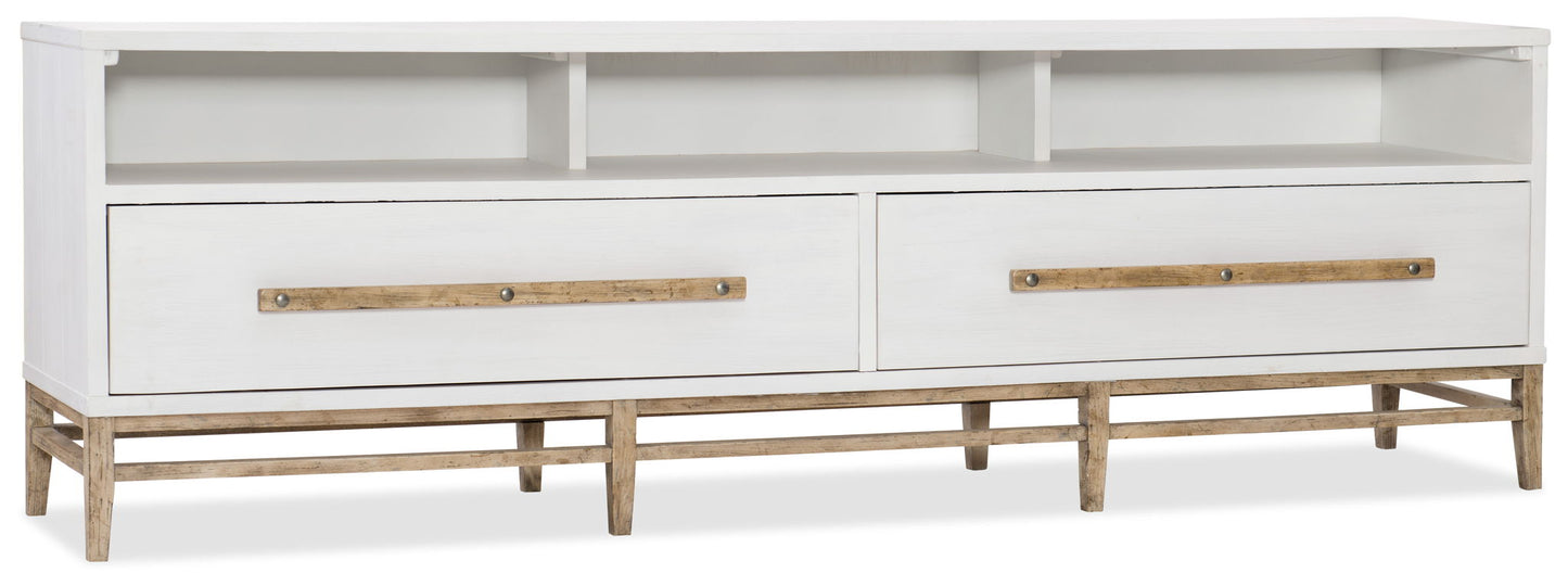 Urban Elevation - Low Entertainment Console - White