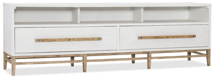 Urban Elevation - Low Entertainment Console - White