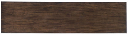 Melange - Alpine 4-Door Credenza - Dark Brown