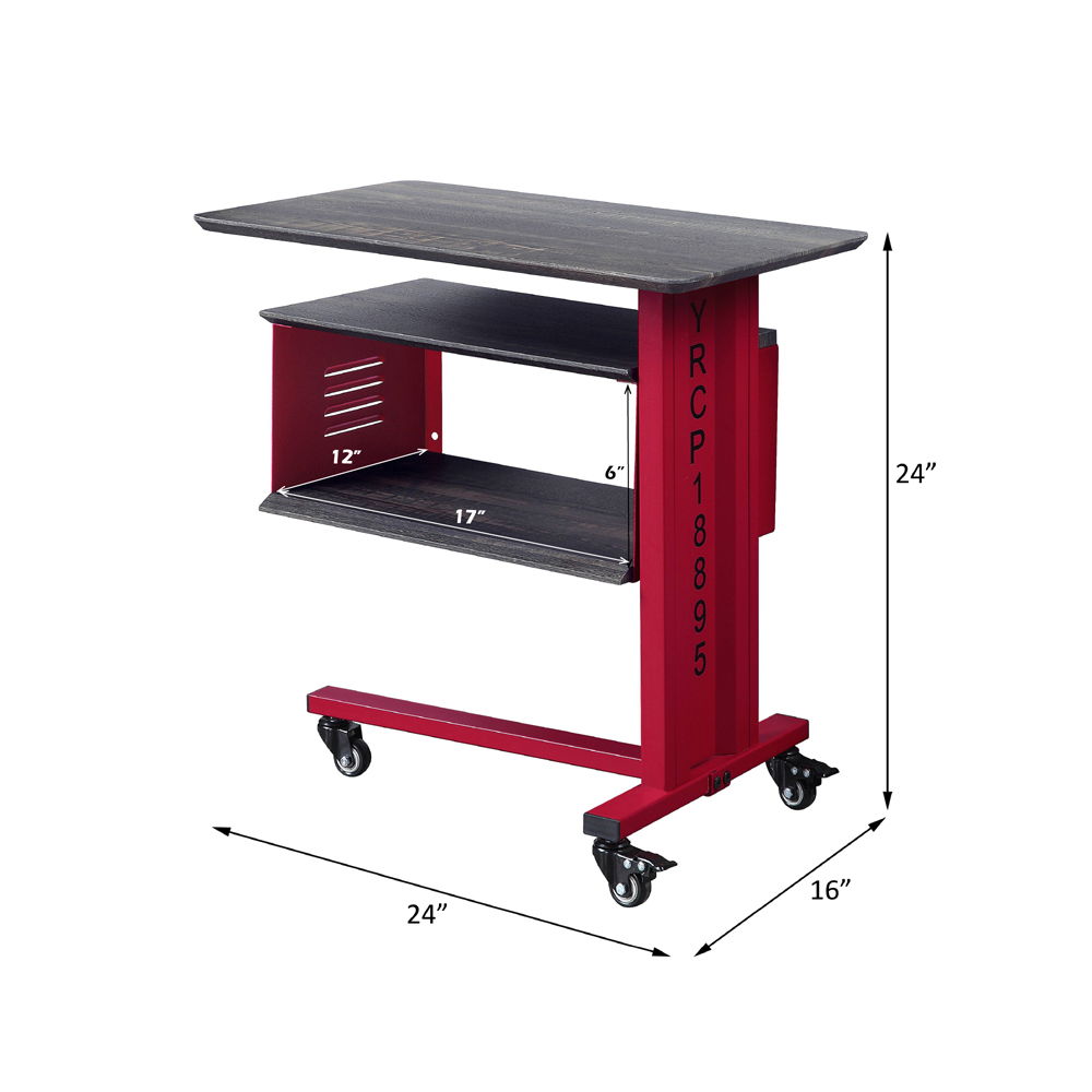 Cargo - Accent Table w/Wall Shelf