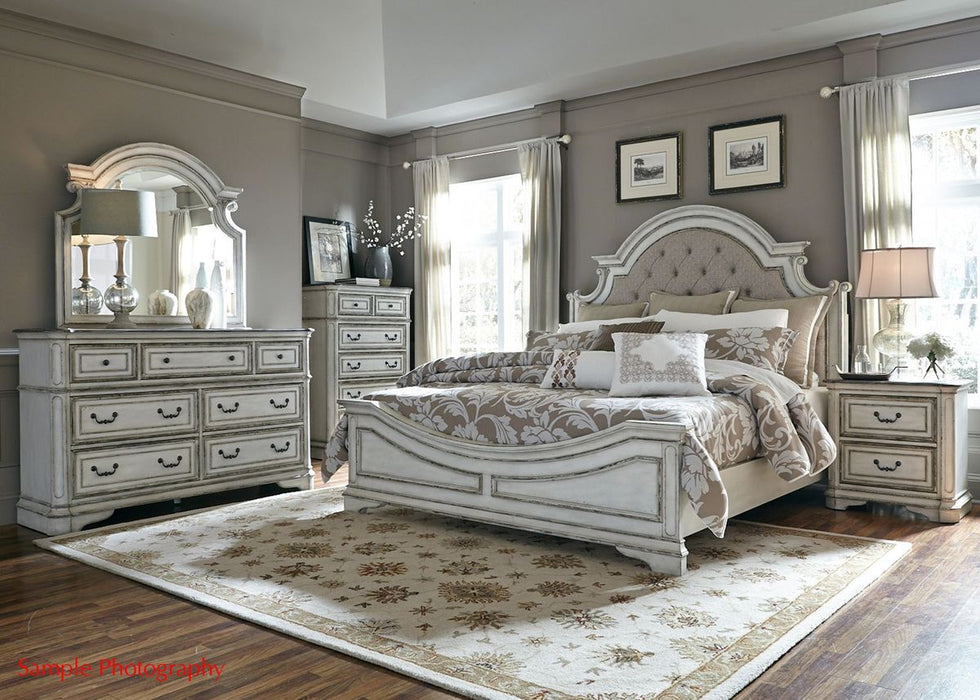 Liberty Magnolia Manor Seven Drawer Dresser in Antique White