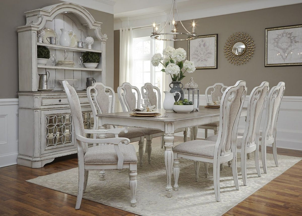 Liberty Furniture Magnolia Manor Buffet in Antique White