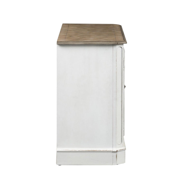 Liberty Magnolia Manor TV Console in Antique White