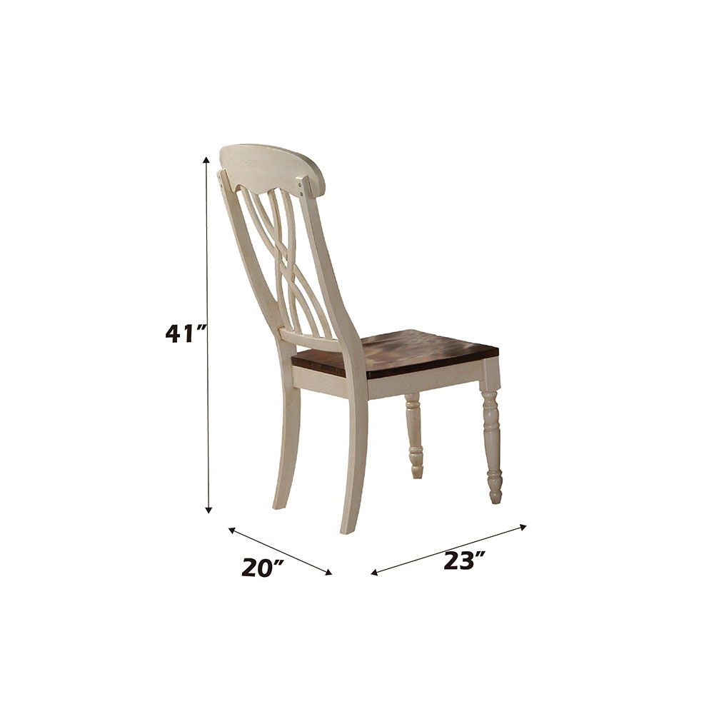 Dylan - Side Chair (Set of 2) - Buttermilk & Oak